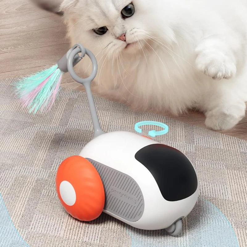 Automatic Self-moving Remote Smart Control Car Interactive Cat Toy